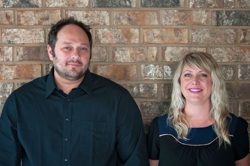 The husband-and-wife team of Jenn and Billy Streck opened Hampton + Hudson, a community-driven bar and restaurant in Inman Park. PHOTO CREDIT: Jessica Bailey