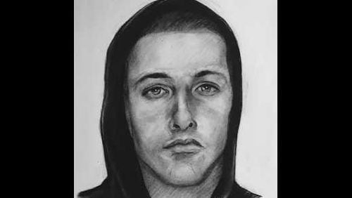 A sketch of the man Dunwoody police are seeking