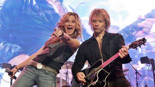 Jennifer Nettles and Jon Bon Jovi January 2006