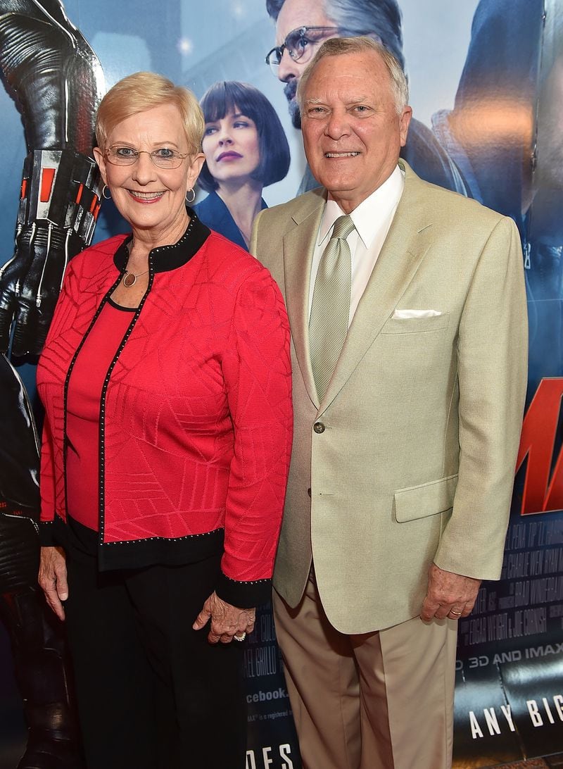 First Lady Sandra Deal and Georgia Gov. Nathan Deal attend the "Ant-Man" Atlanta cast and crew Screening at Regal Atlantic Station. Photo by Paras Griffin/Getty Images for Marvel Studios