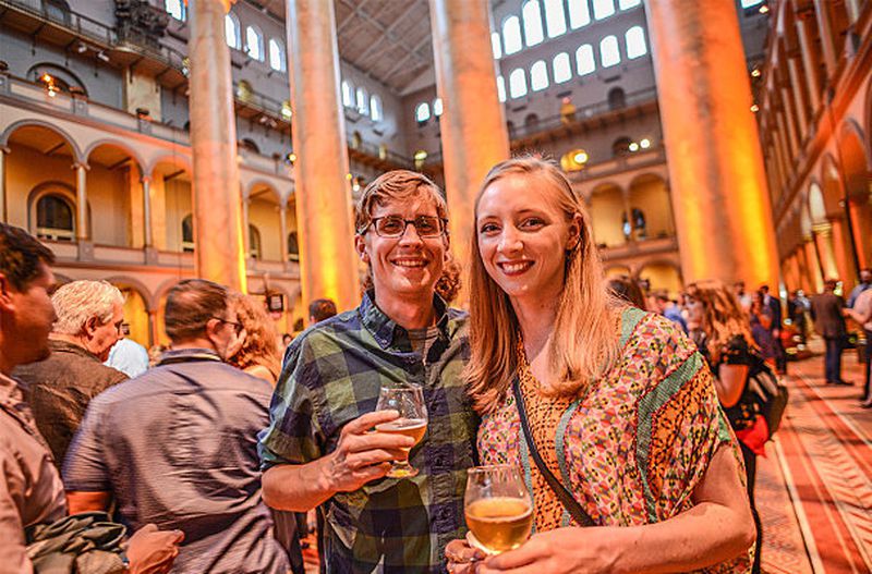 Fancy: The Savor American Craft Beer and Food Experience in Washington, D.C. is held at the National Building Museum.