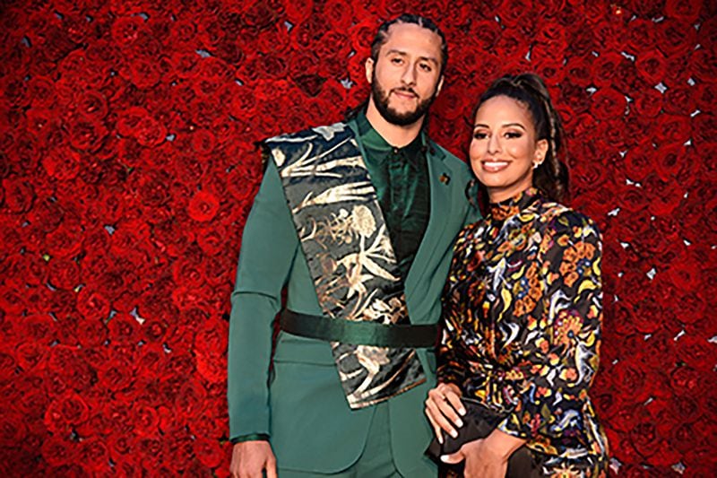 ATLANTA, GEORGIA - OCTOBER 05: Colin Kaepernick and Nessa attend Tyler Perry Studios grand opening gala at Tyler Perry Studios on October 05, 2019 in Atlanta, Georgia. (Photo by Paul R. Giunta/Getty Images)