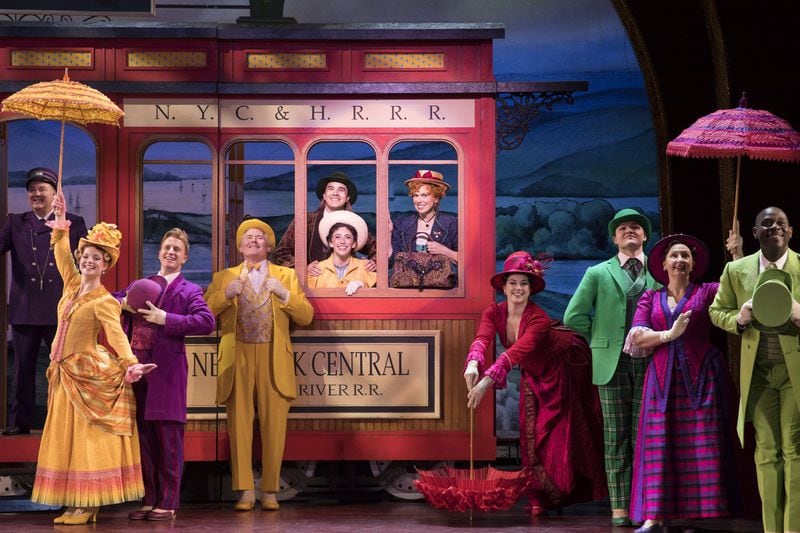The big sets and bright costumes from the Broadway production will be seen on the national tour. Photo: Julieta Cervantes