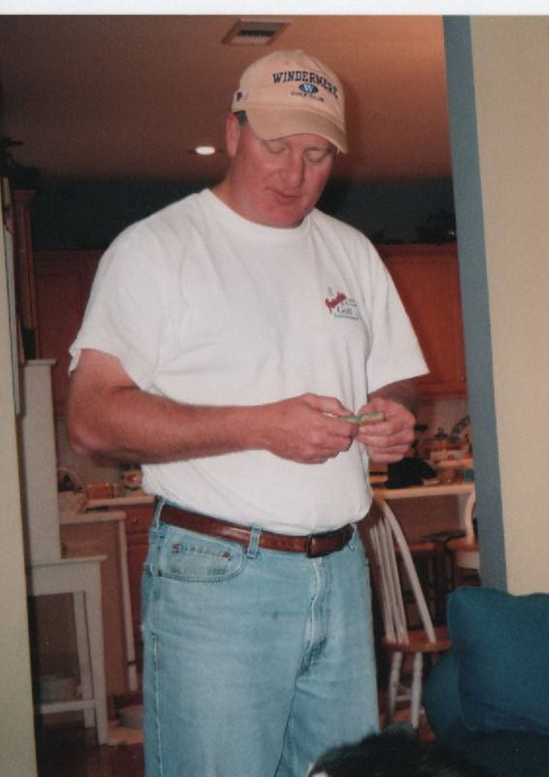 Mike Spencer weighed 220 pounds when this photo was taken in October 2005. CONTRIBUTED BY MIKE SPENCER