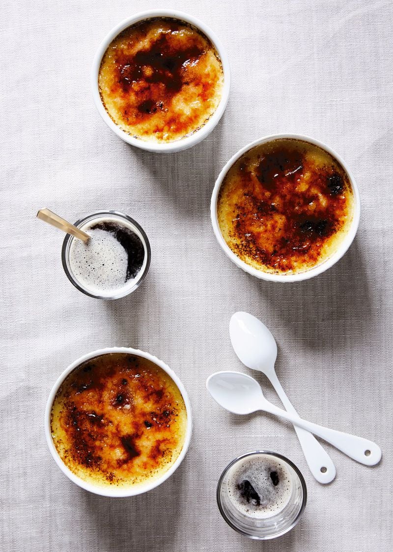 Blood Orange Crème Brûlée from Page 381 of “Vegan: The Cookbook” by Jean-Christian Jury, Phaidon, 2017. CONTRIBUTED BY SIDNEY BENSIMON
