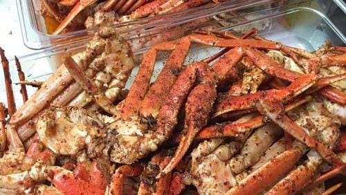 Garlic crab from David's Crab House will be served at Kelz Crab House in Atlanta. / Photo from David's Crab House Facebook page