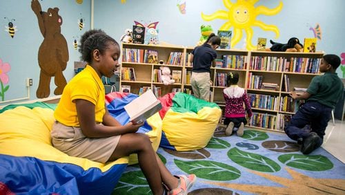 Reading during after-school hours are among the many benefits expected for more than 300 K-12 students within the Cobb County School District from a $756,341 grant from the Georgia Department of Education. AJC file photo