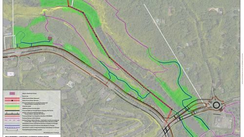 Roswell recently signed a contract modification for design of mitigation elements for the National Park Service related to the Ga. 9 Historic Gateway project. COURTESY CITY OF ROSWELL