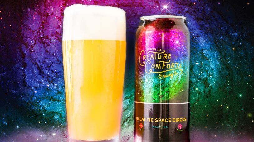 Beer Pick: Galactic Space Circus Hazy IPA Contributed by Creature Comforts Brewing Co.