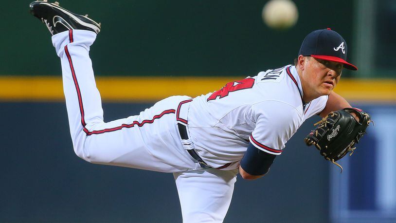 Kris Medlen is the only Braves pitcher with a loss.