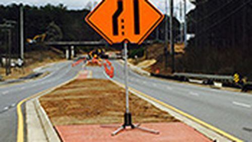 Intersection improvements will be coming to Cobb Parkway at Ga. 92. Courtesy of Cobb County