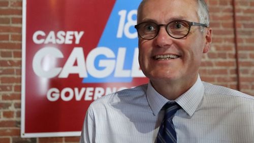 Lt. Gov. Casey Cagle, the frontrunner in the Republican race for governor. Curtis Compton/ccompton@ajc.com