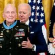 Ralph Puckett Jr., a retired U.S. Army colonel from Columbus who received the Medal of Honor for his heroic actions during the Korean War, died Monday. He was 97. (Stefani Reynolds/The New York Times)