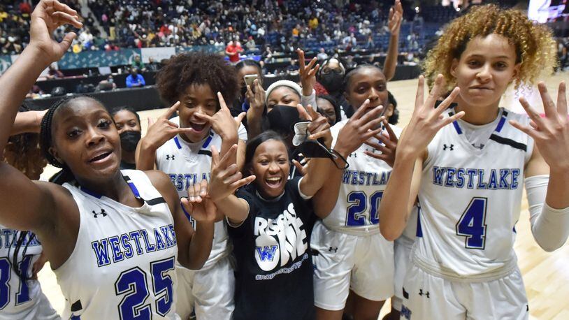 It's the fourth consecutive state title for Westlake, which won the past three in 7A before moving down this season in reclassification.