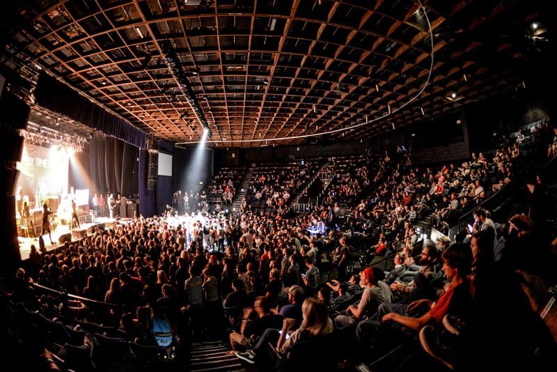 Center Stage is the largest of the three venues in a single building in midtown Atlanta with a capacity of 1,050. The Loft and Vinyl host smaller concerts. Photo: Jon Whittaker