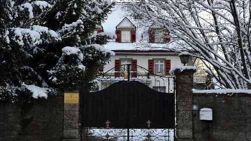 MURI BEI BERNE, SWITZERLAND - DECEMBER 19:  The North Korean embassy is seen on December 19, 2011 in Muri Bei Berne, Berne, Switzerland. Following the death of North Korean leader Kim Jong-il of a heart attack on 17 December, 2011 at the age of 69, his third son Kim Jong-Un is expected to succeed his father. Kim Jong-Un is believed to have studied at the International School of Berne, under a pseudonym, which provides education for 280 students of diplomatic, academic and business families of over 40 nationalities. (Photo by Harold Cunningham/Getty Images)