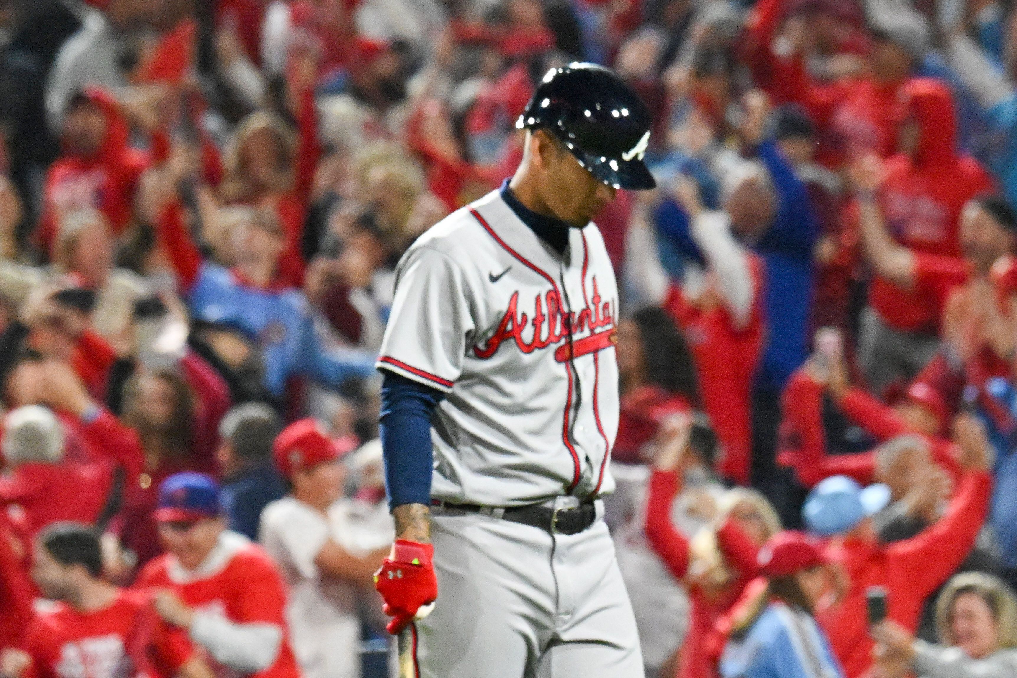Vaughn Grissom making his first career postseason start in NLDS Game 3
