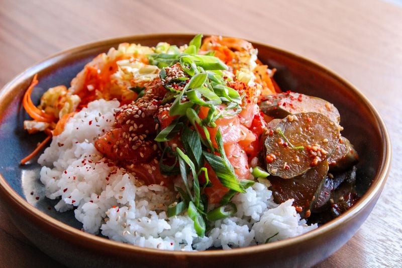 The menu of Sweetsong Kitchen & Bar in Duluth features several Korean-inspired dishes. / Courtesy of Sweetsong Kitchen & Bar