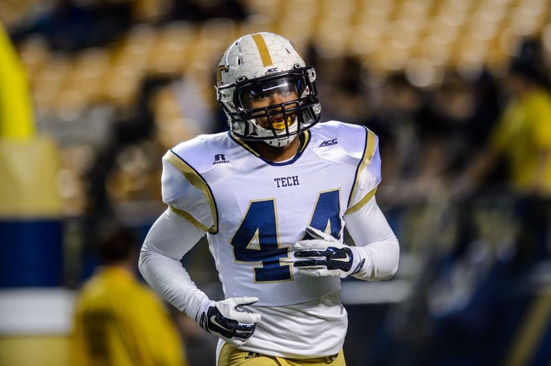 Georgia Tech safety Shaun Kagawa flew to Hawaii and back over a six-day span in order to spend time with his family. (Danny Karnik/GT Athletics)