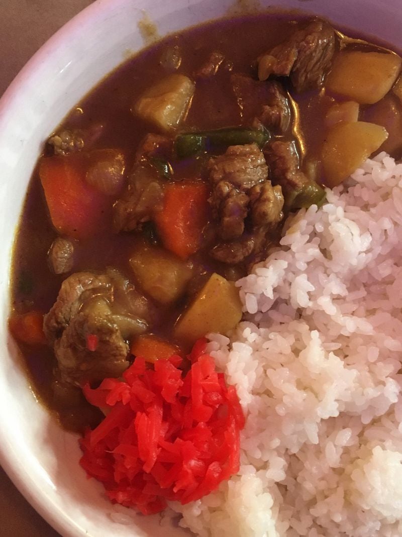Ok Yaki’s expanded menu includes a brown, beefy Japanese curry. CONTRIBUTED BY WYATT WILLIAMS