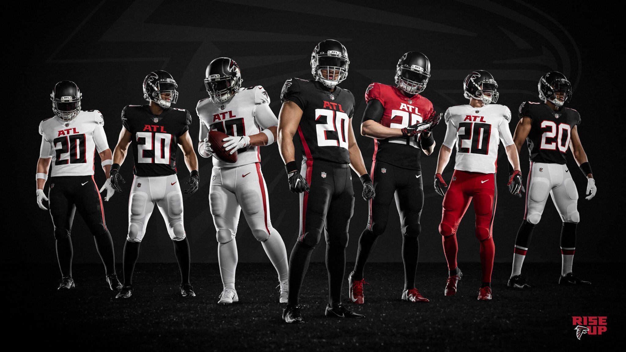 Atlanta Falcons go back to black, unveil new uniforms