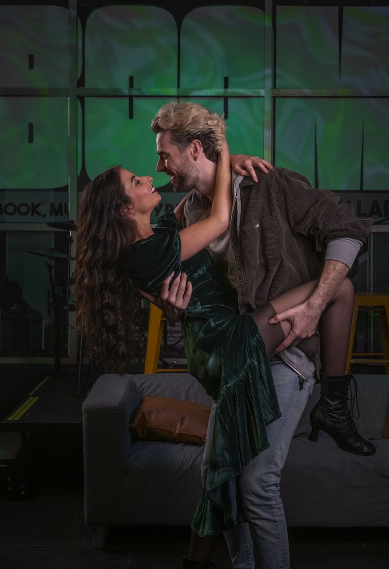 Discovering “Tick, Tick . . . Boom!” “was really moving for me in a lot of ways,” said Grant McGowen (with Mikaela Holmes). “Because it was about making the decision to be an artist, regardless of how difficult it can be.”