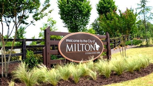 Milton has retained a consultant to research and draft a new, five-year strategic plan for the city. AJC FILE