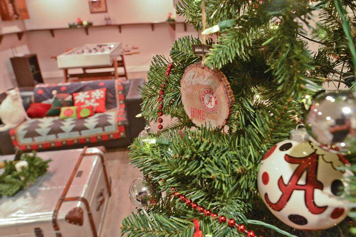 Photos: 8 trees among tour home’s Christmas decorations