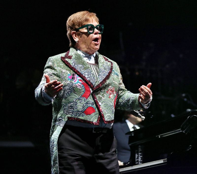 Elton John clearly had a blast throughout the concert. Photo: Robb Cohen Photography & Video /RobbsPhotos.com