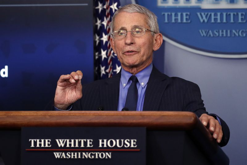 Dr. Anthony Fauci, the government’s top infectious disease expert, said Tuesday he is cautiously optimistic there will be a COVID-19 vaccine by the end of the year or early 2021.