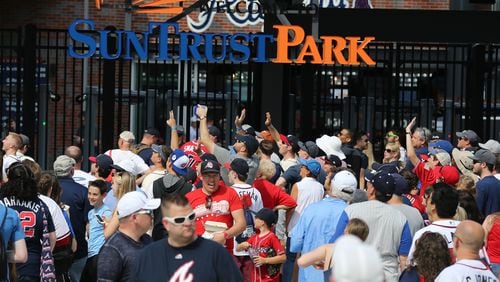 SunTrust Park will open the gates for Year 2 with a Braves-Yankees exhibition game Monday. (AJC file photo/Curtis Compton)