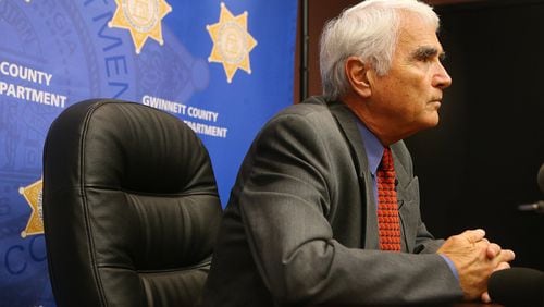 Gwinnett County Sheriff Butch Conway has signed an extension of a controversial immigration enforcement tool. Curtis Compton / ccompton@ajc.com AJC FILE PHOTO