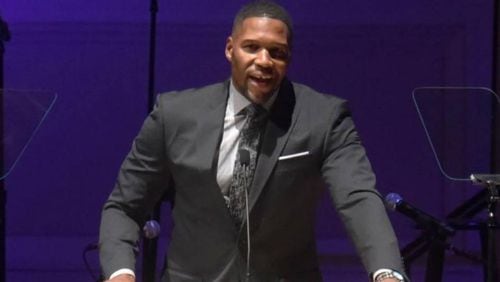 Michael Strahan will team with Sara Haines on "Good  Morning America's" afternoon segment, now called "Strahan and Sara."