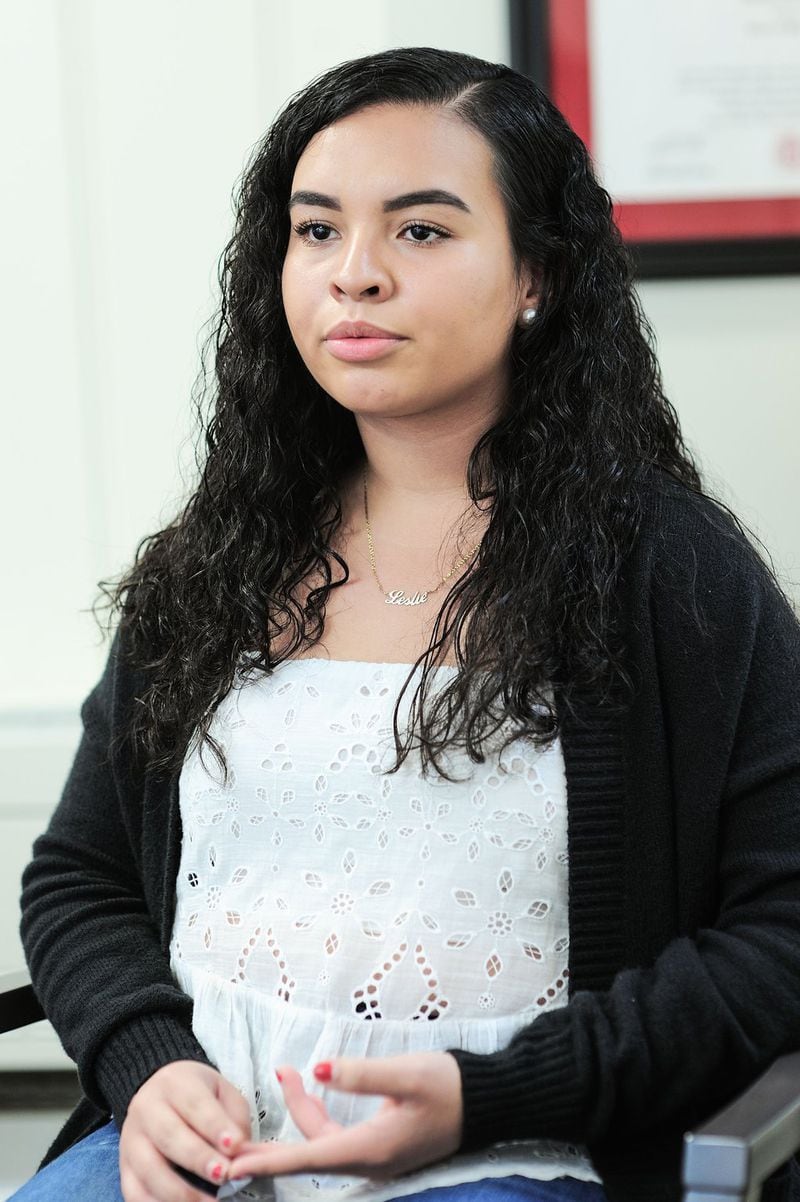 Leslie De Santos, who was a freshman at the University of Georgia this past school year, struggled to understand the instructions for an essential form she needed to complete to receive financial aid. Overly complex bureaucratic and academic jargon can derail students, experts say. 