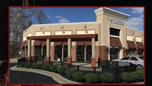 “Cutters Cigar & Spirits” will open its new location in June at 4915 Windward Parkway in Alpharetta.