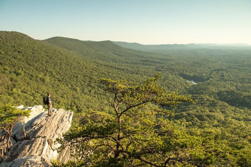 Some of the best views in Alabama are seen from Cheaha State Park on the Talladega Scenic Drive.
Courtesy of Alabama Tourism Department/Chris Granger