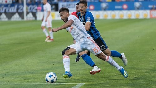 MONTREAL, QC - JULY 28: MLS match between Montreal Impact and Atlanta United at Stade Saputo in Montreal, QC. Canada on July 28, 2018.

PHOTO: Steve Kingsman / Freestyle Photography for Atlanta United