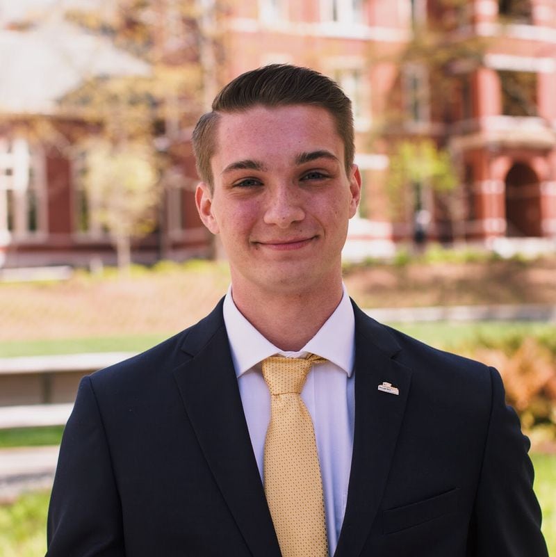 Georgia Tech student Collin Spencer has served as a member of President G.P. “Bud” Peterson’s Campus Culture Action Team and as director of the Mental Health Student Coalition.
