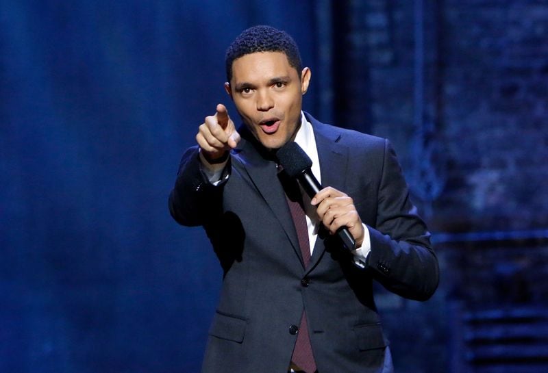 CHICAGO, IL - OCTOBER 16: Trevor Noah on The Daily Show Undesked Chicago 2017: Lets Do This Before It Gets Too Damn Cold Comedy Centrals The Daily Show with Trevor Noah taping Monday, October 16 through Thursday, October 19 from Chicagos The Athenaeum Theatre and airing nightly at 11:00 p.m. ET/PT, 10:00 p.m. CT on October 16, 2017 in Chicago, Illinois. (Photo by Jeff Schear/Getty Images for Comedy Central) ORG XMIT: 775058546 ORIG FILE ID: 862126416