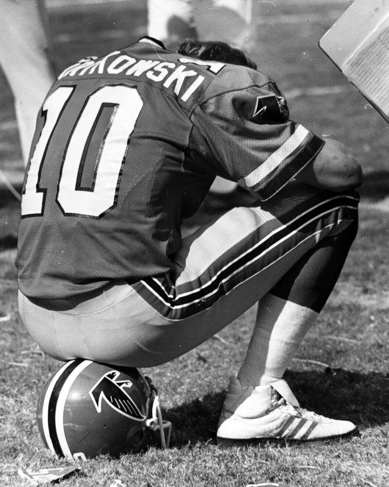 Atlanta Falcons quarterback Steve Bartkowski in 1979