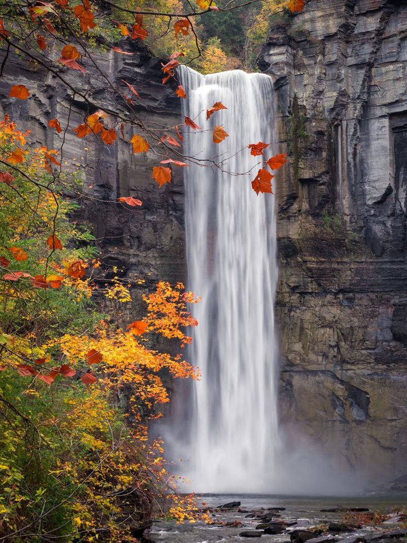 Taughannock Falls outside Ithaca is three times higher than Niagara. (Christopher Ray/TNS)