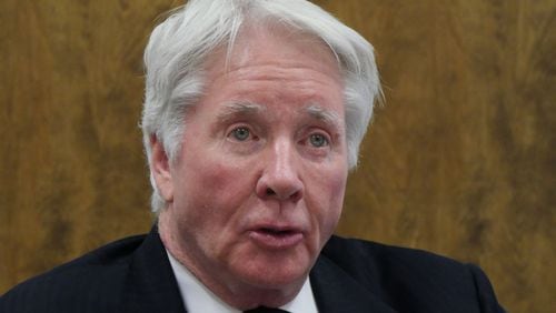Claud “Tex” McIver has resigned from the Putnam County Development Authority. McIver says he accidentally shot his wife Diane McIver Sept. 25 while the couple headed home in their SUV. A Fulton County grand jury has indicted him on murder charges. HYOSUB SHIN / HSHIN@AJC.COM