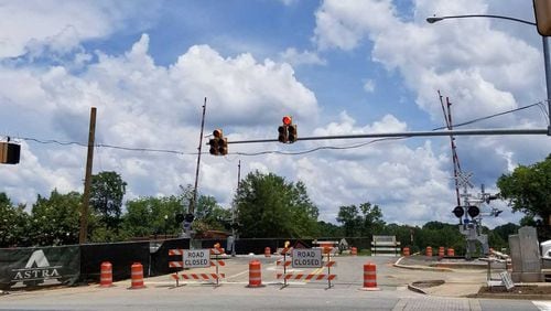 The intersection of Main and Lemon streets will be a three-way stop until about mid-August 2018 due to an upgrade, Acworth police say.