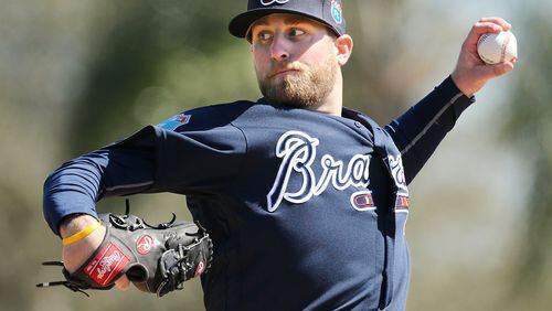 The Braves recalled lefty reliever Ian Krol from Triple-A Gwinnett Tuesday. (Curtis Compton / ccompton@ajc.com)