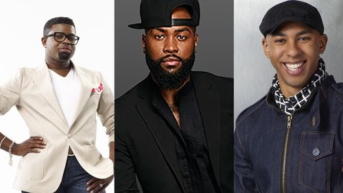 Anthony Williams, Edmond Newton and Ken Laurence are all Atlantans and all participating on "Project Runway All Stars" in January 2018. CREDIT: Lifetime