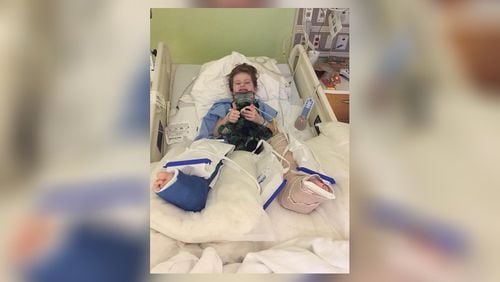 Jack Ford, 6, was injured by an alleged hit-and-run driver in Cobb County.
