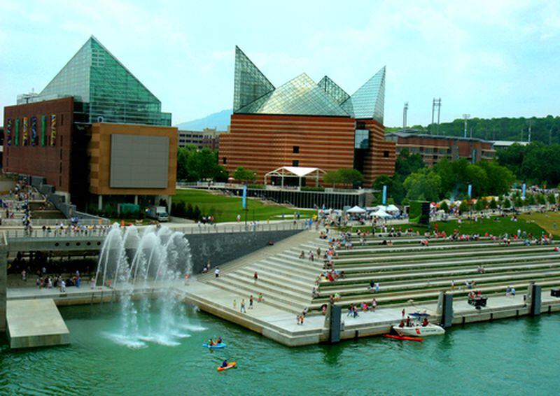 The Tennessee Aquarium is a must see in Chattanooga.