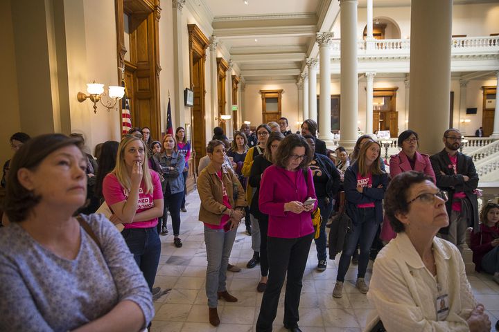 Photos: Georgia Senate debates heartbeat abortion bill