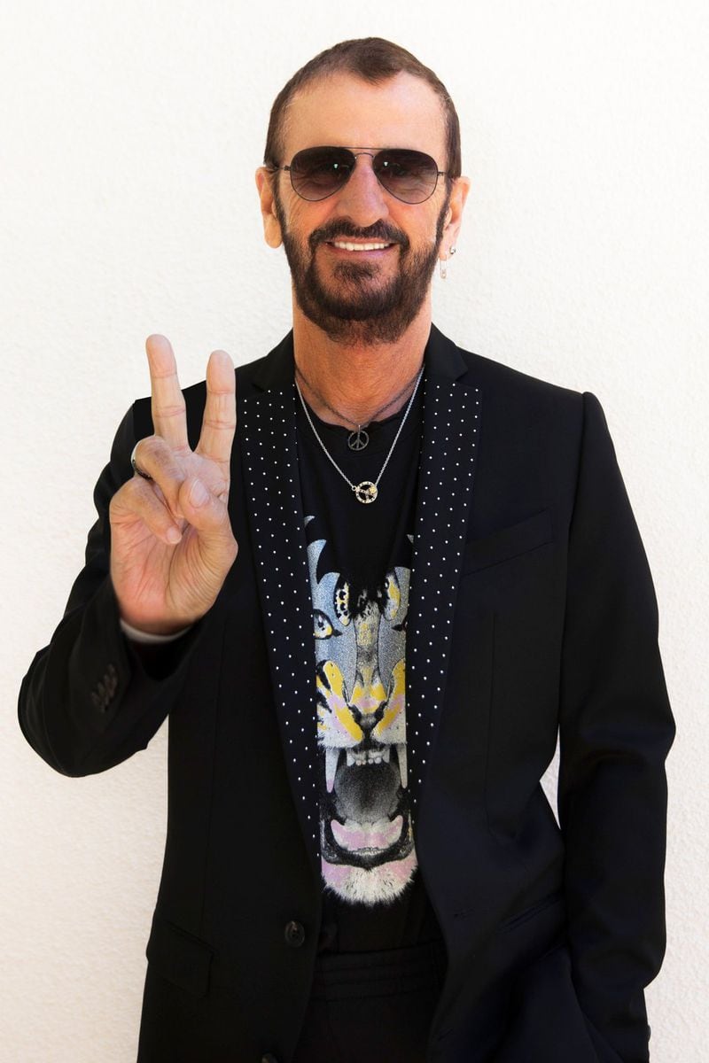 Ringo Starr, a constant promoter of peace and love, will perform with his All Starr Band Nov. 11 at the Fox Theatre. CONTRIBUTED BY SCOTT ROBERT RITCHIE