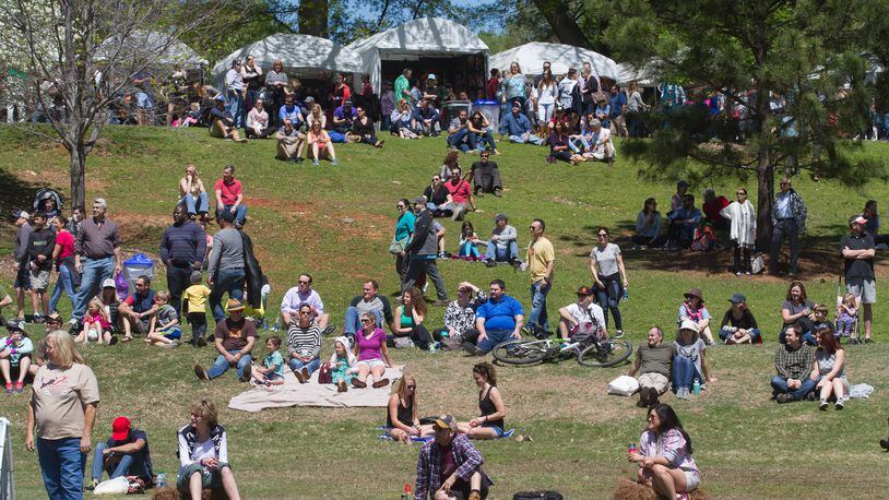 The Atlanta Dogwood Festival will return to Piedmont Park for its 84th year, the festival announced Thursday. It will be held Friday, April 17 through Sunday, April 19.. STEVE SCHAEFER / SPECIAL TO THE AJC